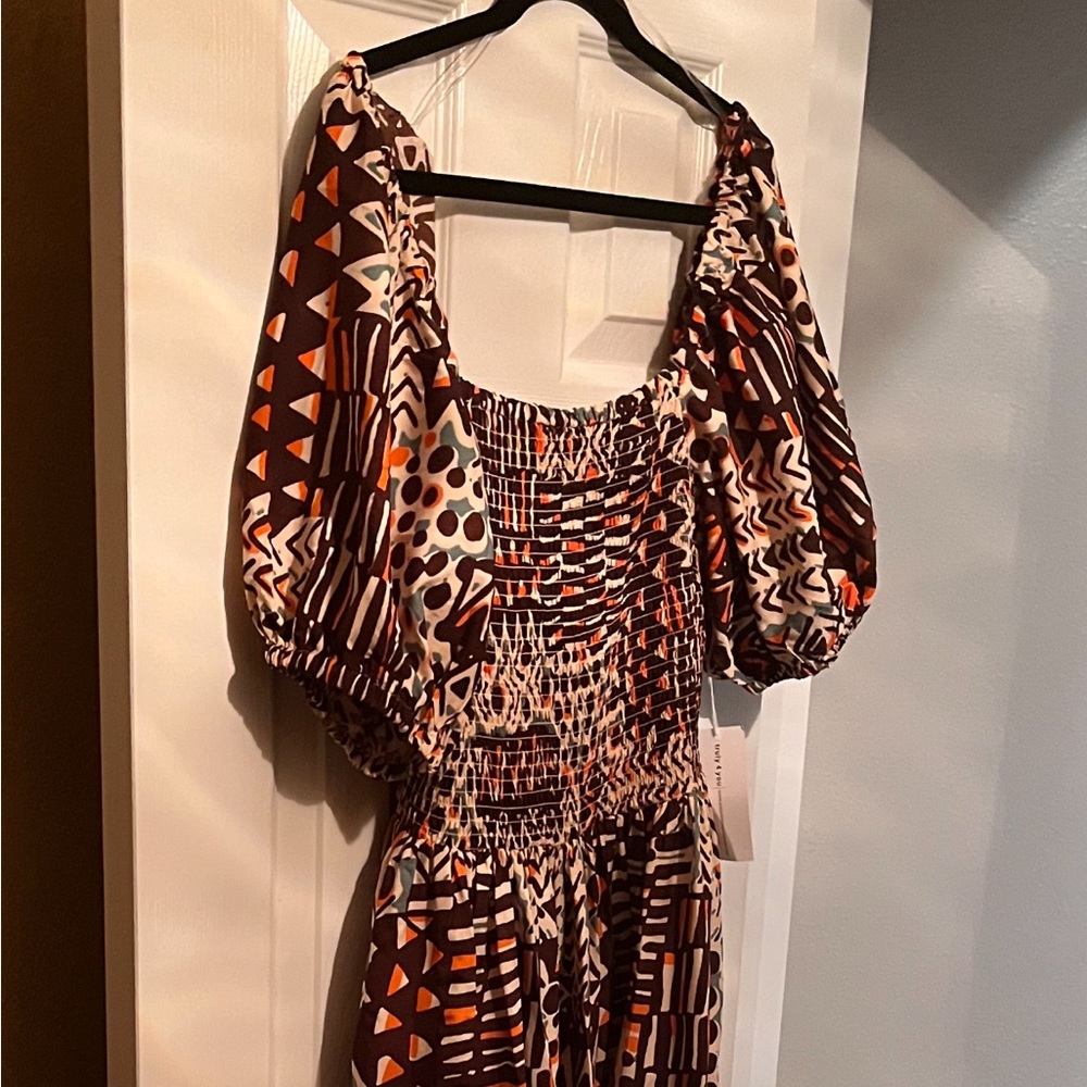 XXl dress light weight fabric new with tags
